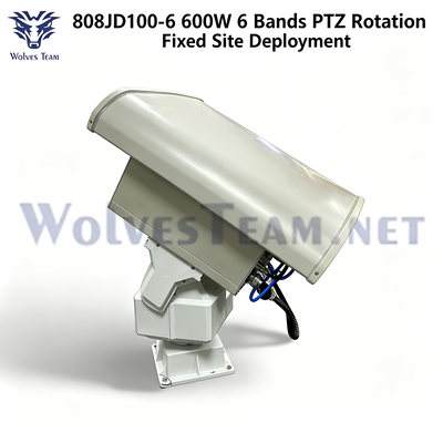 구입하다 600W 6 대역 PTZ 방향성 드론 방지 PTZ 시스템 온라인 제조