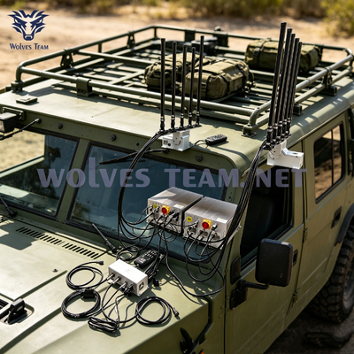 구입하다 지붕에 설치된 차량용 UAV 방어 장치 드론용 Wi-Fi 2.4G/5.8G 및 GPS용 멀티 밴드 억제 온라인 제조