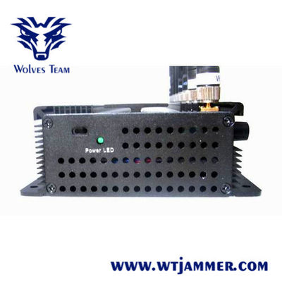UMTS 3G/GSM800/900MHz 4G 5G 휴대폰 신호 전파 교란기 전파방해는 40m까지의 범위에 걸칩니다