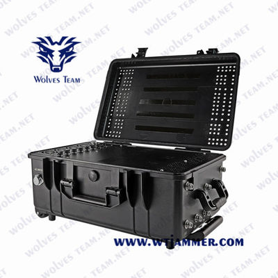 UHF VHF 3G 4G GSM CDMA 500m 400w 휴대전화 방해기