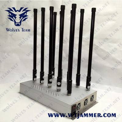 VHF UHF GSM 3G 4G 5G 휴대폰 통신 신호 전파 교란기 GPS WiFi/Bluetooth 로작 전파 교란기 미팅 룸 사용