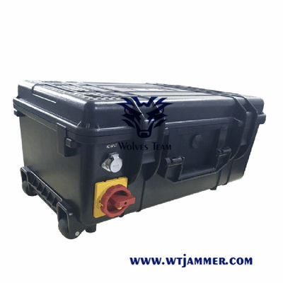 펠리컨 여행 가방 고성능 RF GSM 3G 4G Uav 방해기