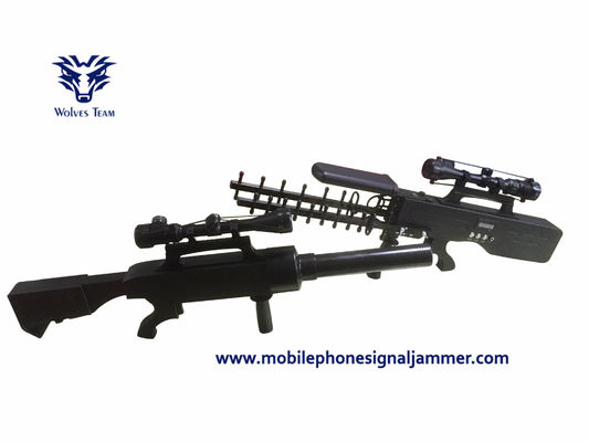 주문 보안 방어 드론 방해 장치 총 모양 IR 레이저 망원경 IP55 방수 반 UAV 드론 방해 2000 미터 online manufacture