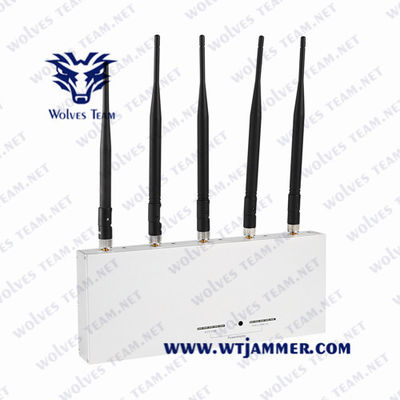 주문 10W 강력한 GPS 신호 방해기 Glonass 모든 GPS L1 L2 L3 L4 L5 50 ~ 60Hz 긴 수명 80 미터 온라인 제조