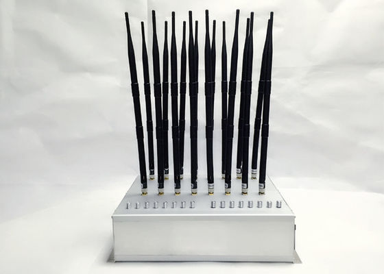조정할 수 있는 와이파이 GPS 신호 블로커 22 안테나 휴대폰 신호 전파 교란기 GSM 4G 5G 315/433MHz 전파 교란기