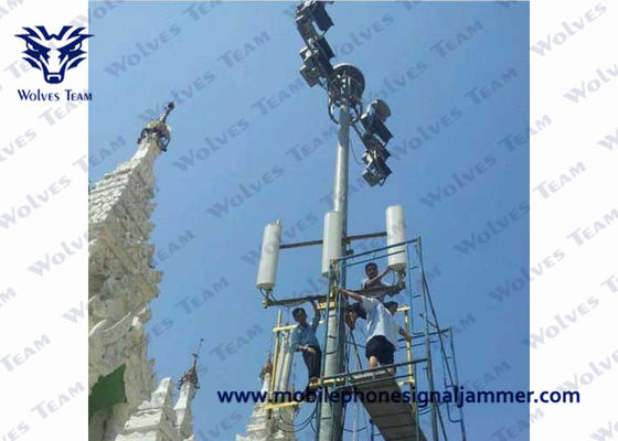 가득 차있는 빈도 25 - 6000MHz 800W DDS 옥외 신호 방해기
