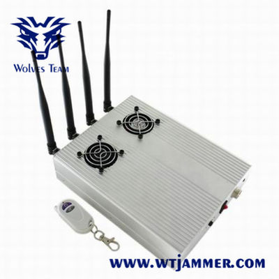 데스크탑 DCS PCS 3G 25는 4W 원격 제어 방해기를 미터로 잽니다