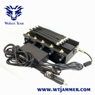 강력한 11W 40m CDMA GSM 휴대폰 및 와이파이 방해기