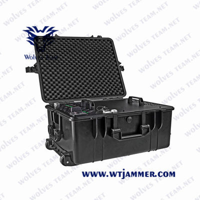 펠리컨 여행 가방 고성능 RF GSM 3G 4G Uav 방해기