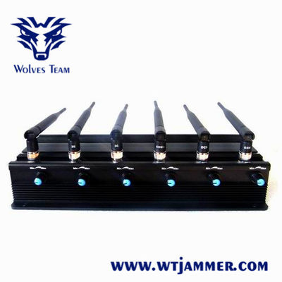 8 밴드 3G 4G 40m 18W 원격 제어 방해기