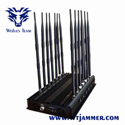 조정가능한 14 안테나 GPS Lojack 50m 35W 휴대전화 차단제