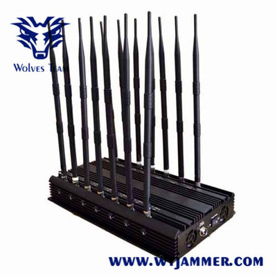 조정가능한 14 안테나 GPS Lojack 50m 35W 휴대전화 차단제