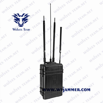 UHF VHF350MHz Walky - 말 많은 800W 차량 신호 방해기