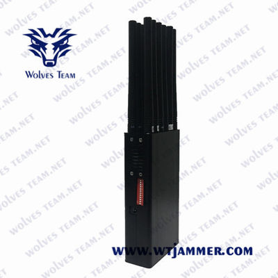 주문 3G 4GLTE 4GWIMAX 12 안테나 30M 12W All In One Jammer online manufacture