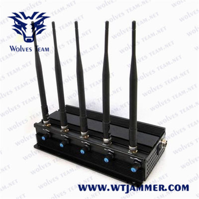 5 안테나 휴대폰 40m 12W GPS 방해기