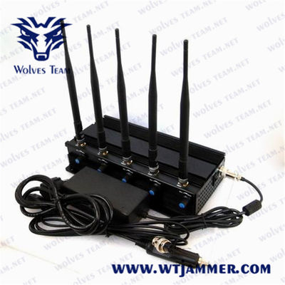 5 안테나 휴대폰 40m 12W GPS 방해기