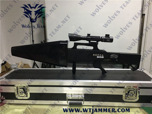 주문 휴대용 총 모양 1000m 30w 반대로 무인비행기 방해기 online manufacture