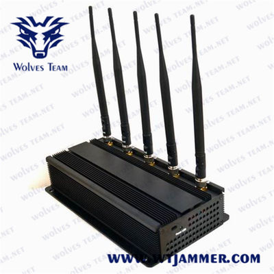 장치 25 미터 2.4G 4.9G 5.0G 5w 와이파이 신호 방해기