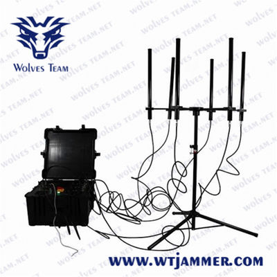 고성능 200m 300 와트 GSM 3G 4G 휴대폰 방해기