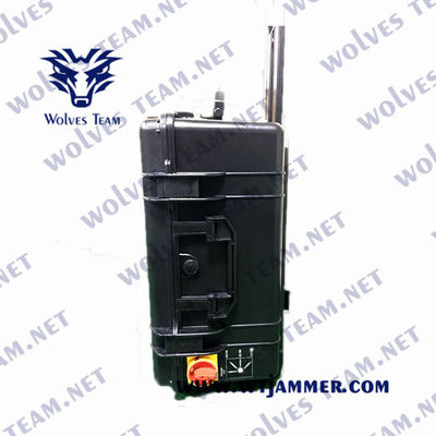 GSM/3G/4G 휴대폰 신호 방해기 차단제 Wi-Fi 블루투스 2.4G/5.8g GPS 다 밴드