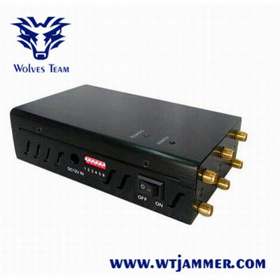 원격 제어 12W GPS L1/L2/L5 Lojack 휴대전화 방해기