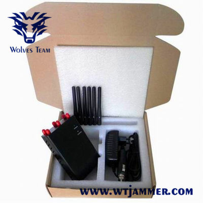 원격 제어 12W GPS L1/L2/L5 Lojack 휴대전화 방해기