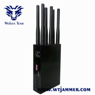 주문 포켓용 12W CDMA GSM 3G 4G 5G 와이파이 로작 신호 전파 교란기 online manufacture