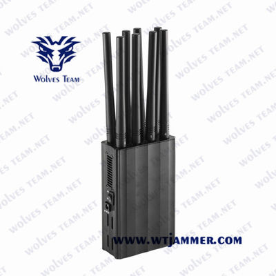 주문 12 밴드 25m 12W GSM 3G 4G 5g 휴대전화 신호 차단제 online manufacture