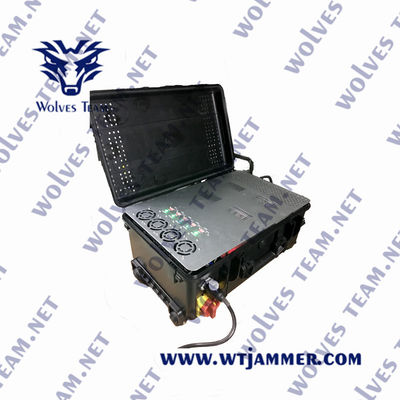 주문 튼튼한 방수 옥외 방해기 고성능 GSM 3G 4G 휴대폰 신호 방해기 online manufacture