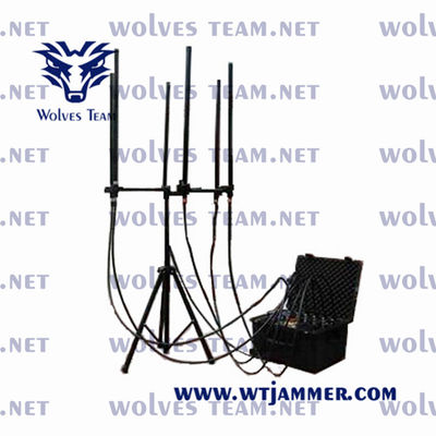고성능 20-6000MHz 1200W 차량 신호 방해기