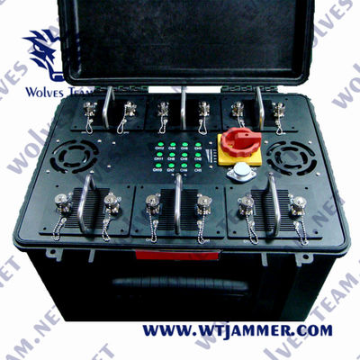 주문 600 와트 433MHz VIP 보호를 위한 반대로 무인비행기 방해기 online manufacture