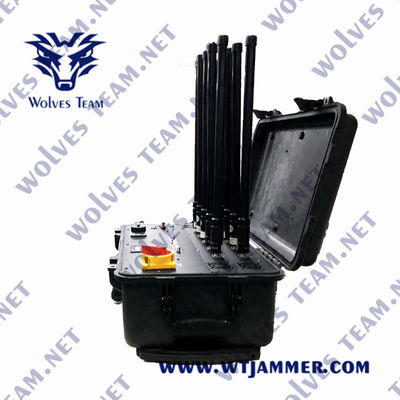 주문 CE 인증 6 대역 방향 드론 주파수 방해기 online manufacture