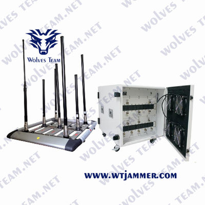 주문 600W 고전력 휴대전화 신호 방해기 휴대용 폭탄 차량 방해기 DDS 컨보이 방해 시스템 온라인 제조
