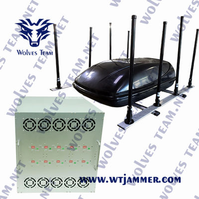 VIP 보호를 위한 3000MHz 무선 핵무기 신호 전파 교란기 300W