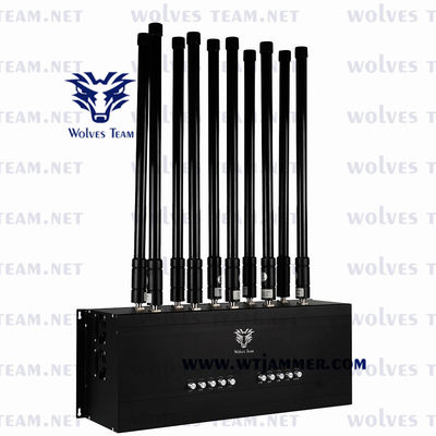 GSM 3G 4G LTE 5G 50m 휴대폰 전파 교란기 로작 VHF UHF