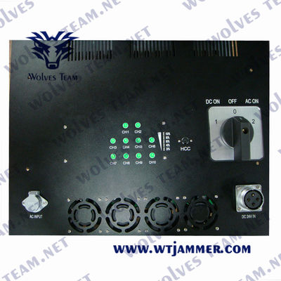 폭탄 RCIED 군 와이파이 GPS 전파 교란기 3000MHz 무선 신호 블로커