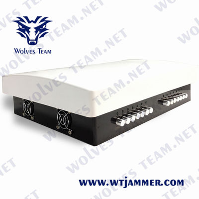 주문 휴대 전화 GSM CDMA 3G 4G 5G WiFi2.4G GPS Jammer 모든 TX 주파수 커버 다운 링크 무선 신호 Jammer online manufacture