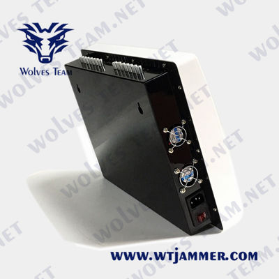 휴대폰 GSM CDMA 3G 4G 5G WiFi2.4G GPS 전파 교란기 모든 TX 주파수가 하향 링크 유일한 무선 신호 전파 교란기를 커버했습니다