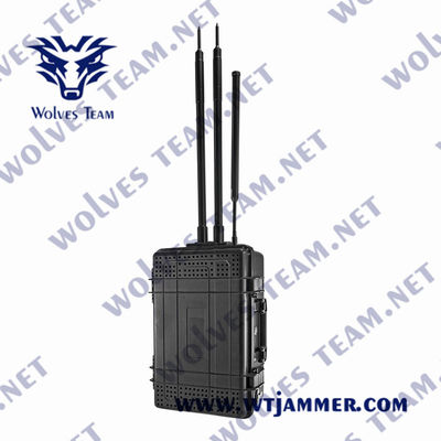 AC100-240V DC27V 금속 휴대폰 방해기 300W CDMA 알루미늄 합금