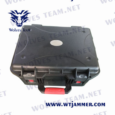 주문 95AH 28VDC 옥외 신호 방해기 3G 4G 2.4g 5.8g 2500WH CDMA GSM online manufacture