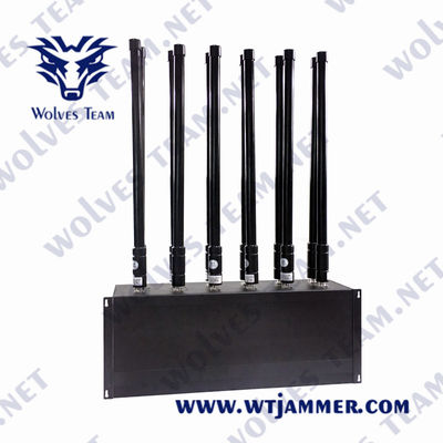 12 채널 36W 군용 폭탄 방해기 GSM 3G WIFI 5.8G 휴대전화 방해기