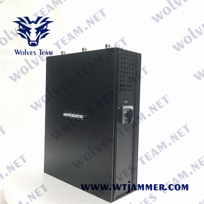 200m DC24V 배낭 신호 방해기 Manpack GSM 4G 5G 120 와트 1880MHz