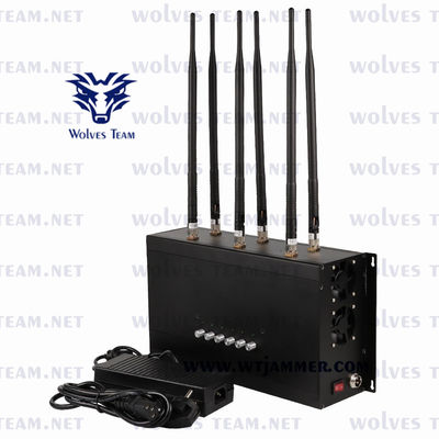 GSM CDMA DCS PCS 35W 휴대전화 신호 방해기 3G 4G LTE 4G WIMAX