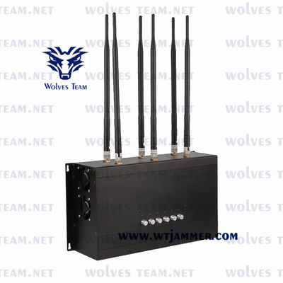 GSM CDMA DCS PCS 35W 휴대전화 신호 방해기 3G 4G LTE 4G WIMAX
