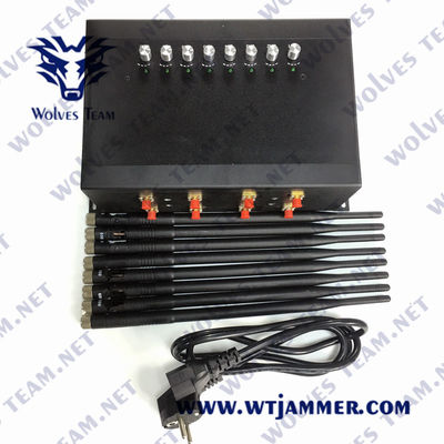 240VAC GSM WiFi Lojack 휴대전화 방해기 35W UHF VHF 방해기