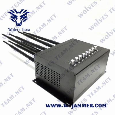 240VAC GSM WiFi Lojack 휴대전화 방해기 35W UHF VHF 방해기