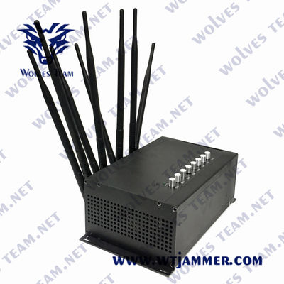 240VAC GSM WiFi Lojack 휴대전화 방해기 35W UHF VHF 방해기
