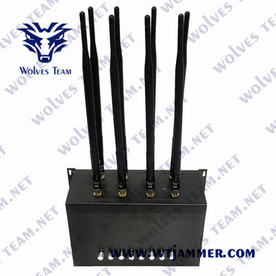 240VAC GSM WiFi Lojack 휴대전화 방해기 35W UHF VHF 방해기
