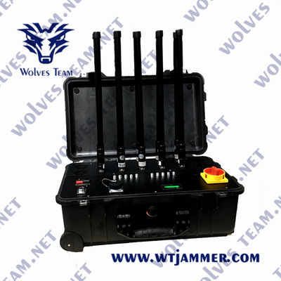 894MHZ CDMA 휴대용 신호 방해기 PCS DCS 220W 휴대폰 신호 방해기