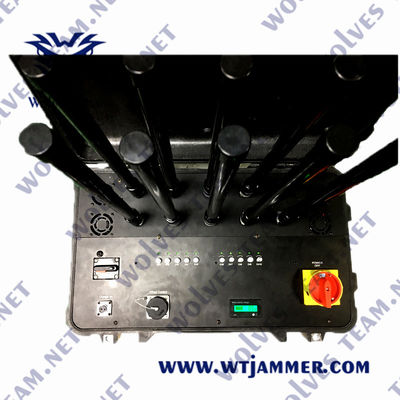 894MHZ CDMA 휴대용 신호 방해기 PCS DCS 220W 휴대폰 신호 방해기